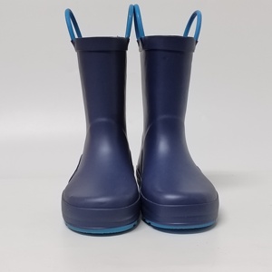 Khủng Long in hải quân lót cao su không thấm nước mưa khởi động cho trẻ em - Product Image 4