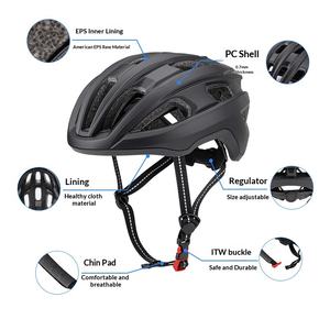 Nuevo <span class=keywords><strong>Casco</strong></span> de Ciclismo Ultraligero para Adultos, para Bicicleta de Carretera y Montaña, Certificado por CE y CPSC, Carcasa de PC, Forro de EPS - Product Image 3