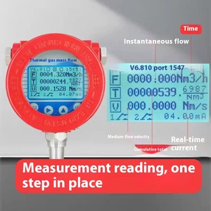 Débitmètre massique intelligent Festop en acier inoxydable pour gaz chaud, type à bride OEM, précision +/-1,5 % pour air comprimé et oxygène - Product Image 4
