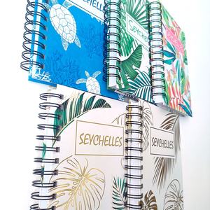 Carnets à spirales personnalisés en gros, format et couleur de couverture sur mesure, cahiers d'exercices personnalisés en papier recyclé avec logo pour étudiants - Product Image 4