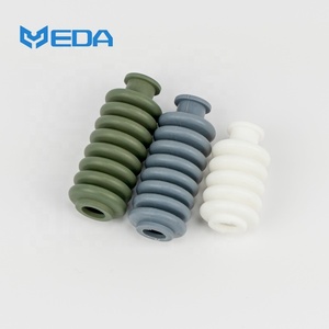 Đàn hồi nhỏ cao su dưới xe dây Bìa Silicone Bellows Silicone cao su ren ống - Product Image 2