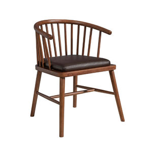 European retro <b>dining</b> chairs with solid wood backrests simple coffee shop/country style/home/restaurant <b>dining</b> <b>table</b> and chairs - Product Image 6