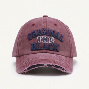 Gorras de Béisbol al por Mayor Unisex Personalizadas con Logotipo Bordado en 3D, Estilo Vintage Deportivo, Tela Común, Alta Calidad, Aspecto Desgastado - Product Image 1