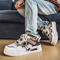 Chaussures de course nouvelle tendance, polyvalentes, respirantes, décontractées, légères, design moderne, pour hommes, style chunky, pour la marche et le skateboard