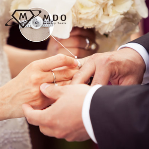 Dụng cụ đo cỡ nhẫn đa năng, bền, nhiều kích cỡ, tiết kiệm, kèm kính lúp - Product Image 3