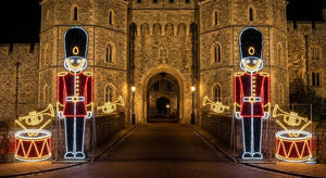 إضاءة احتفالية LED مقاومة للماء على شكل رجل الزنجبيل، أضواء زخرفية ثلاثية الأبعاد كبيرة الحجم للمتنزهات، إضاءة بموضوع عيد الميلاد - Product Image 6