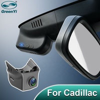 Caméra embarquée GreenYi 4K OEM pour Cadillac ATS-L version basse 2015, Plug & Play, DVR de voiture, Type C, WiFi, contrôle par application, G-Sensor