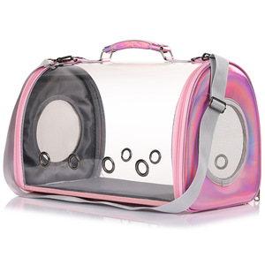 Bolsa de Transporte para Mascotas Transparente y Transpirable, Bolsa de Viaje Portátil para Gatos, Bolso de Mano para Perros - Product Image 5