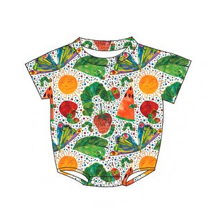 Baju Merangkak Bayi RTS, Kaos Bambu Bayi, Romper Balita Lengan Pendek, Onesie Motif Kartun, Piyama Bayi Baru Lahir, Baju Merangkak Anak - Product Image 5