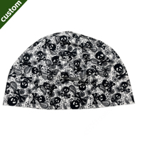Bonnet léger et respirant personnalisé pour la course, le cyclisme, la plage et les fêtes - Doublure de casque de sport OEM AOP en gros