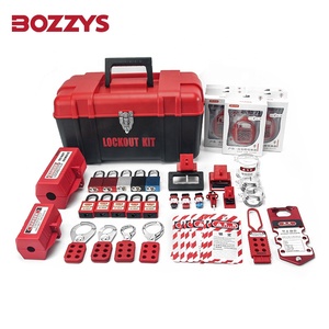 Công nghiệp lockout-tagout hộp công cụ điện <span class=keywords><strong>Kit</strong></span> với PC ổ khóa miễn phí kết hợp cửa sử dụng - Product Image 2