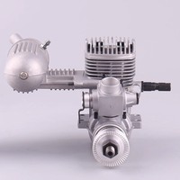 Moteur à méthanol ASP à trois pales S46A S46AII, classe 46, deux temps, pour avion RC à aile fixe, modèle métallique, fonctionnement stable, forte puissance