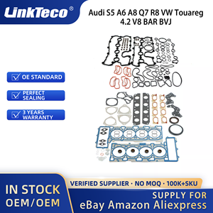 Linkteco Kit segel Gasket pembangunan kembali mesin Set paking kepala untuk Audi S5 A6 A8 Q7 R8 VW Touareg 4.2 V8 BAR BVJ 2006-2017 079103383AQ - Product Image 6