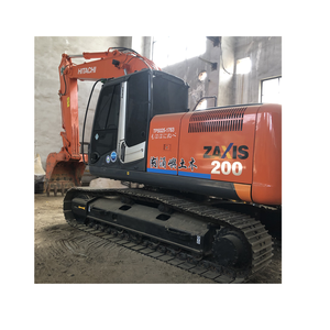 Excavadora usada marca japonesa Hitachi ZX200 20 toneladas Excavadora hidráulica de orugas de segunda mano ZX350G de alta calidad - Product Image 1