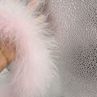 Boa en plumes de marabout de Turquie teintes en gros, 2 mètres, 25 grammes, pour accessoires de costume