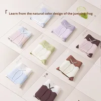 Pakaian dalam wanita modis warna polos sederhana rajutan sehari-hari tinggi sedang nyaman selangkangan diperpanjang pinggang Bikini bersirkulasi baru