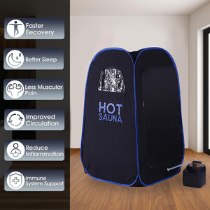Bon marché Équipement de <span class=keywords><strong>spa</strong></span> à vapeur pour usage familial en intérieur Mini tente de sauna à domicile portable privée - Product Image 4