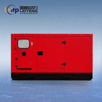 Générateur diesel silencieux certifié CE de qualité marine 100 kVA triphasé 4 fils 50/60 Hz |   Système de démarrage automatique ATS 80 kW résistant à la corrosion