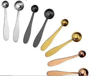 Cucharas Medidoras <span class=keywords><strong>de</strong></span> Café <span class=keywords><strong>de</strong></span> Acero Inoxidable con Mango Largo, Cucharas <span class=keywords><strong>de</strong></span> <span class=keywords><strong>Matcha</strong></span> Portátiles Ecológicas, Cucharas para Remover Té, Granos <span class=keywords><strong>de</strong></span> Café y Té - Product Image 5