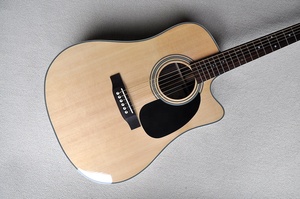 Flyoung Natural Wood Color 41 Inches Acoustic Guitar D28 Model <b>Top</b> SolidCustom Made - Product Image 2
