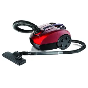 Efficient motor high suction power big dust capability small size home use corded bagged canister cleaning vacuum cleaner