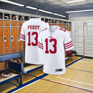 2026 Neue Stile San Francisco 49ers Team Purdy Trikot Hochwertige Herren American Football Trikots Atmungsaktiv Übergrößen-Design - Product Image 3
