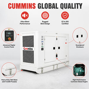 Generador Diésel de 40kw 50kva, Generador Trifásico de 60kw con Remolque, Generador de Energía Diésel Cummins Weichai Perkins de 30 Kva 30 kw 150 Kva - Product Image 2