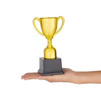 Prix de sculpture en plastique conçu sur mesure pour le défi de la musculation Gym Achievement et le trophée de la victoire sportive