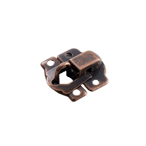 Retro Style Iron Furniture Lock Keyless Thick Type Iron Sheet Unlock Yuanbao Button Gift Box <b>Accessory</b> for Hotel Workshop Use - Product Image 1