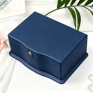 Eco Friendly Wooden Music Jewelry <b>Boxes</b> Spacious Compartment For Home Full Jewelry Classification Storage - Product Image 2