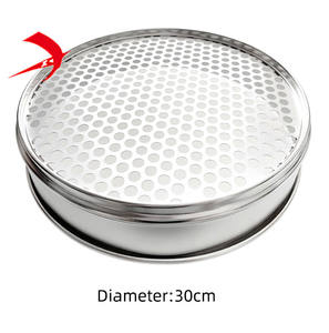 0,5 мм толщина 40 см 3/16 дюймов круглое отверстие из нержавеющей стали перфорированный металл для теста сито производства ISO - Product Image 3