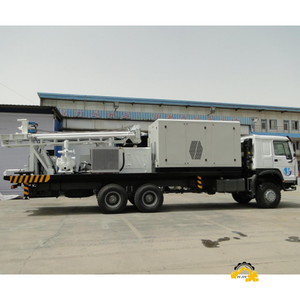 Foreuse industrielle HJH Sc1000 pour puits d'eau, profondeur max. 1000 m, moteur diesel 26 tonnes, composants essentiels, utilisation facile - Product Image 4