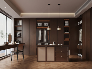 Ventes directes d'usine <span class=keywords><strong>Lesso</strong></span>, armoire de rangement de grande taille pour chambre à coucher, armoire modulaire en bois massif sur mesure, dressing - Product Image 1