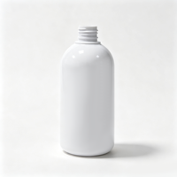 Vente en gros de flacons pompe vides en PET blanc de 330 ml pour le lavage des cheveux et du corps, flacon d'emballage cosmétique en PET