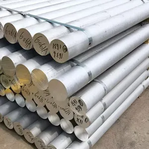 Al Alu En Aw 6061 6082 T6 Metal Aluminum Alloy Aluminium Round Flat Angle Rod Bar Manufacturer