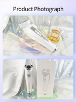 Appareil de massage facial 7 en 1, thérapie par lumière rouge pour le visage et le cou, appareil de lifting facial portable, masseur de cou pour réduire le double menton