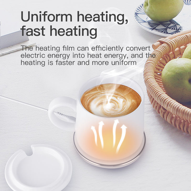 Smart Gift: 55°C Thermostatic Mug Warmer with Wireless Charger - Image 5