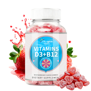 Gomitas de Vitamina D3 y B12 de Marca Propia, Promueven la Salud Cognitiva, Refuerzan el Sistema Inmunitario, Multivitaminas - Product Image 1