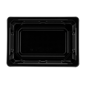 Boîtes en plastique jetables Offre Spéciale de 7 oz Plateau à sushi à emporter durable et empilable pour l'emballage des aliments pour les sandwichs - Product Image 5