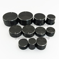 Kenop Logam Aluminium Berdiameter Besar 40~80mm, Kenop Cekung Berlekuk, Kenop Potensiometer Saklar, Kenop Batang Berbentuk Bunga