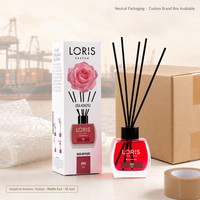 Diffuseur de parfum en verre Loris Custom Design 120ml avec parfum DIY et arôme longue durée, fabrication OEM, vente en gros