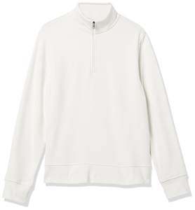 Pull zippé 1/4 pour homme UPF 50 + Chemises de sport à manches longues et protection solaire Chemise d'entraînement athlétique légère - Product Image 1