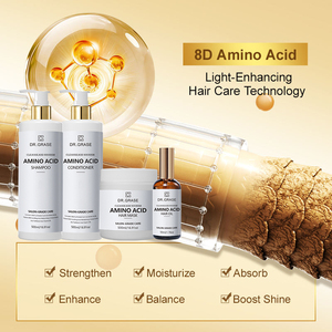 Set de Champú y Acondicionador con <span class=keywords><strong>Amino</strong></span>ácidos Suaves, Sin Sulfatos, Marca Privada, Orgánico, Natural, Kit de Reparación Capilar, Venta al Por Mayor, OEM - Product Image 2