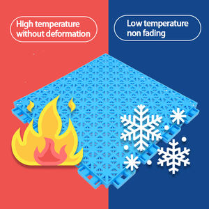 Suelo Deportivo Encastrable RM175, Tapetes de Gimnasio de 20-50 mm de Alta Densidad, Antideslizantes, de PP, Impermeables, Ecológicos, con 5 Años de Garantía - Product Image 4