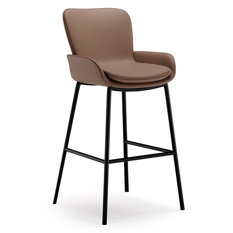 Marron-55 hauteur d'assise adaptée à une hauteur de bureau de 85 à 95