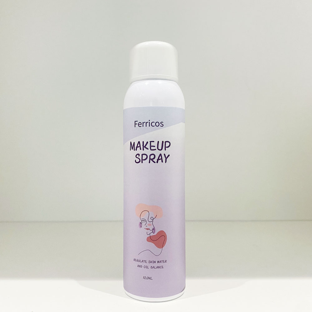 Индивидуальный логотип, долговечный, не переносной, оптовая продажа, бесплатный образец масляного контроля, фиолетовая установка для макияжа, поставщик косметических спреев