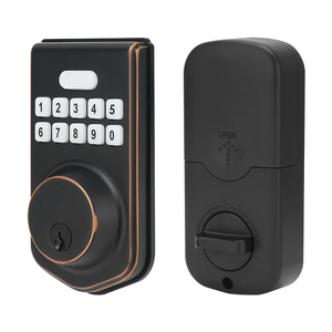 Cerraduras Inteligentes para Puertas de Hotel y Hogar con Logotipo Personalizado, Cerradura Digital Inteligente de Aleación de Aluminio con Huella Dactilar y 2 Llaves - Product Image 3