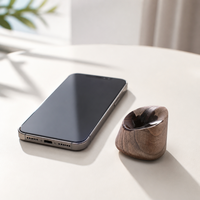 Diffuseur d'huiles essentielles en bois naturel, portable, en noyer, avec logo personnalisé au laser, sans alcool, écologique, pour les entreprises