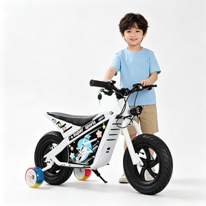 <span class=keywords><strong>Moto</strong></span> électrique pour enfants avec roues d'apprentissage LED, démarrage à clé, autocollants de dessins animés, phare, conduite sécurisée, cadeau, <span class=keywords><strong>moto</strong></span> tout-terrain électrique pour enfants - Product Image 5