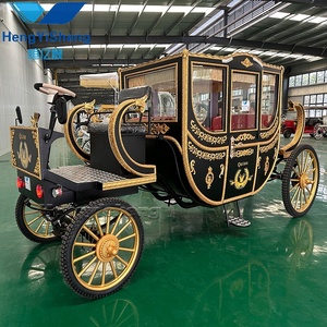 Carrosse de mariage du <span class=keywords><strong>Prince</strong></span> William/Carrosse royal électrique/Carrosse tiré par des chevaux/Charrette à cheval de <span class=keywords><strong>Cendrillon</strong></span>/Carrosse royal noble - Product Image 2
